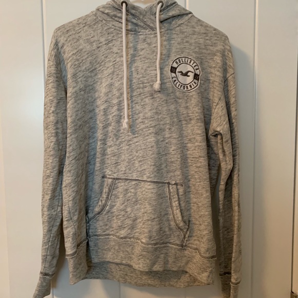 Hollister grey hoodie - Picture 1 of 2